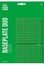 Plus Plus Baseplate Duo Green 2 pcs