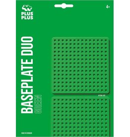 Plus Plus Baseplate Duo Green 2 pcs