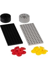Plus Plus Accessory pack Grey/Black Small and Wheels 26 pcs