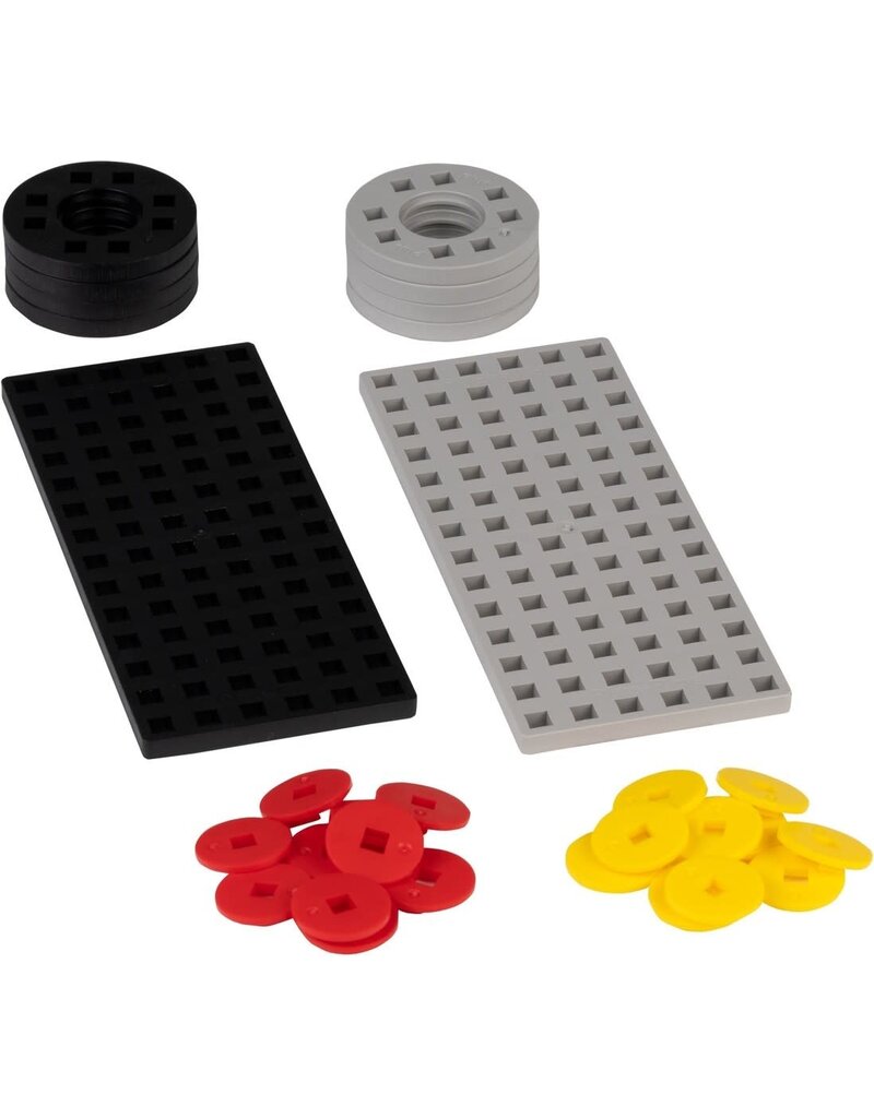 Plus Plus Accessory pack Grey/Black Small and Wheels 26 pcs