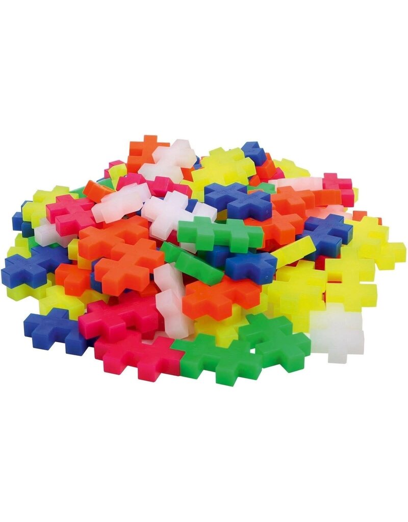 Plus Plus BIG Tube neon 15 pcs