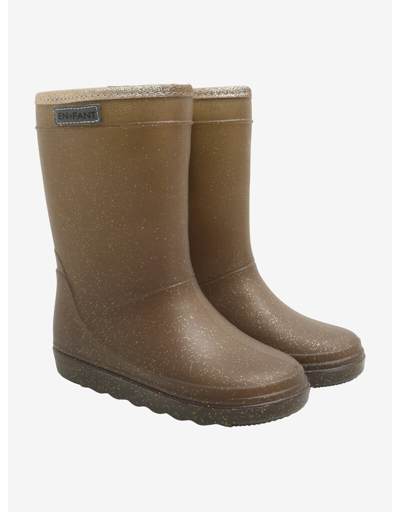 En Fant Thermo Boots Glitter Coffee Bean
