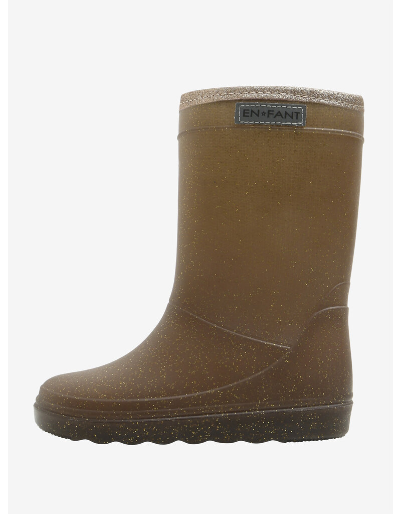En Fant Thermo Boots Glitter Coffee Bean