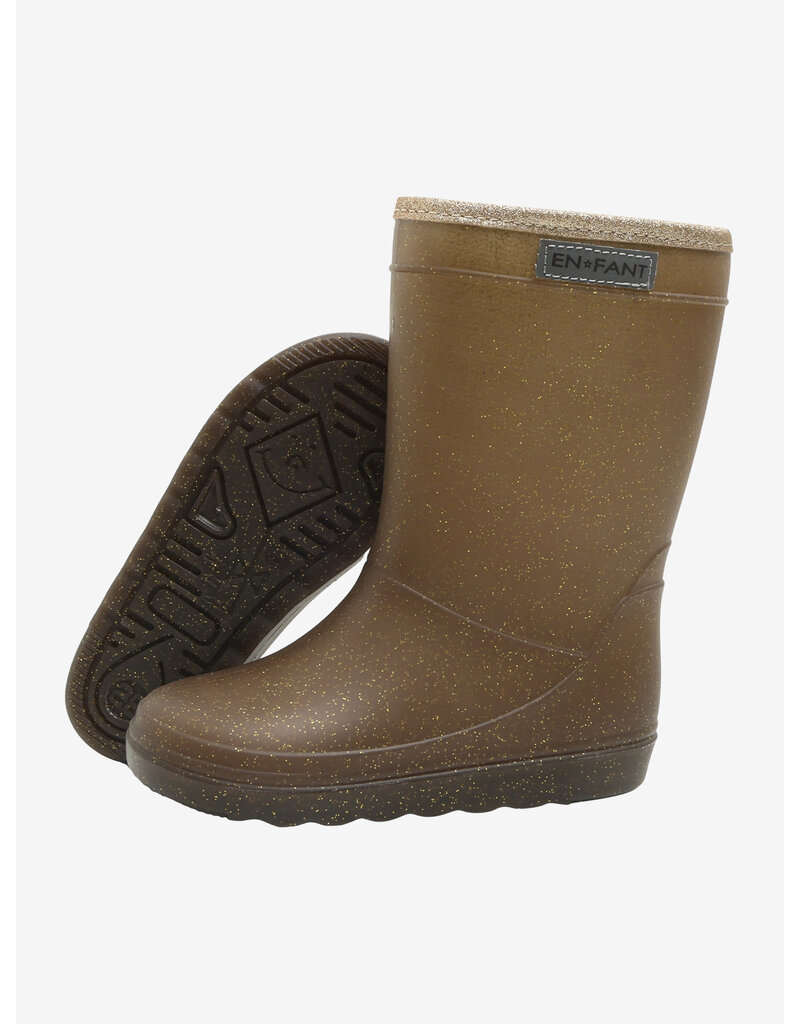 En Fant Thermo Boots Glitter Coffee Bean