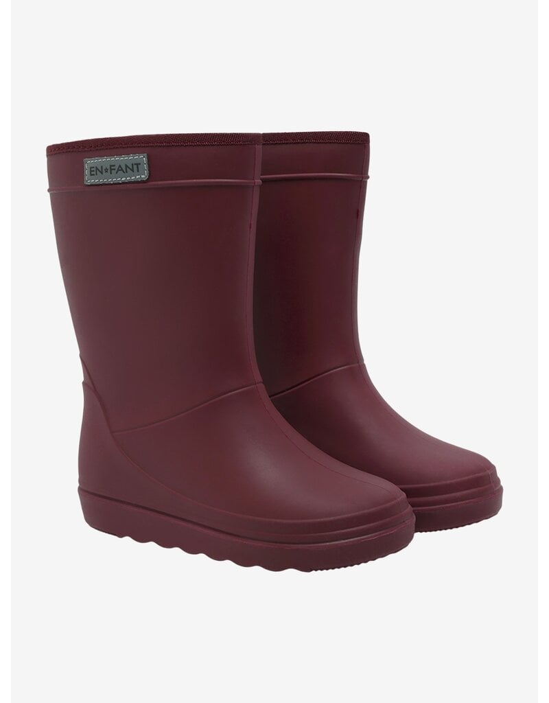 En Fant Thermo Boots Solid Port Royale