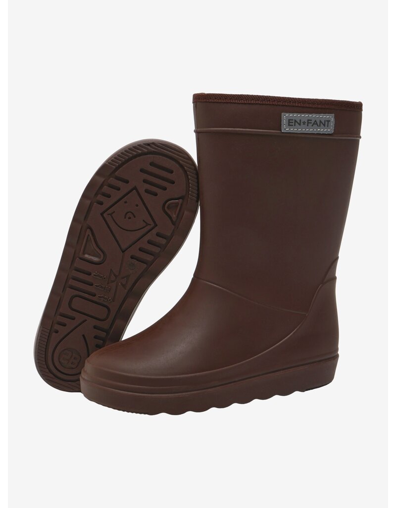 En Fant Thermo Boots Solid Coffee Bean