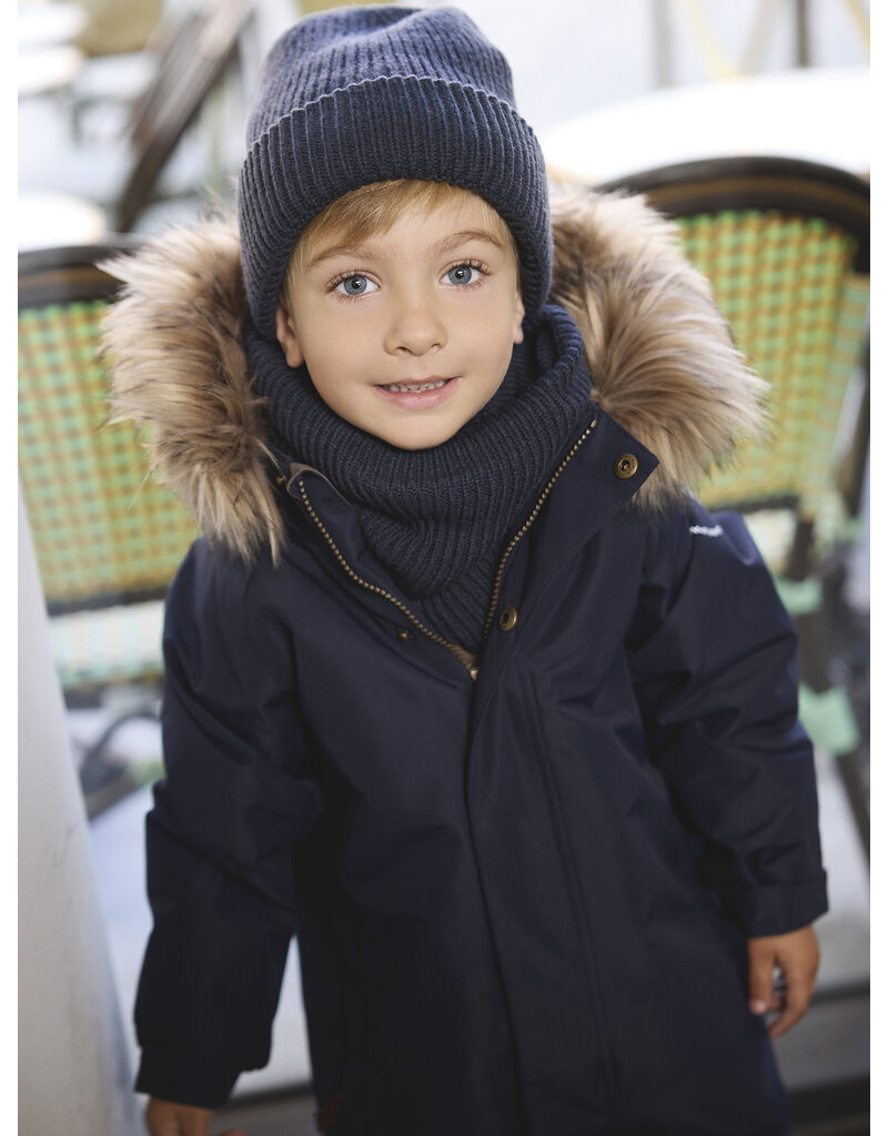 En Fant Beanie w. Lining Parisian Night