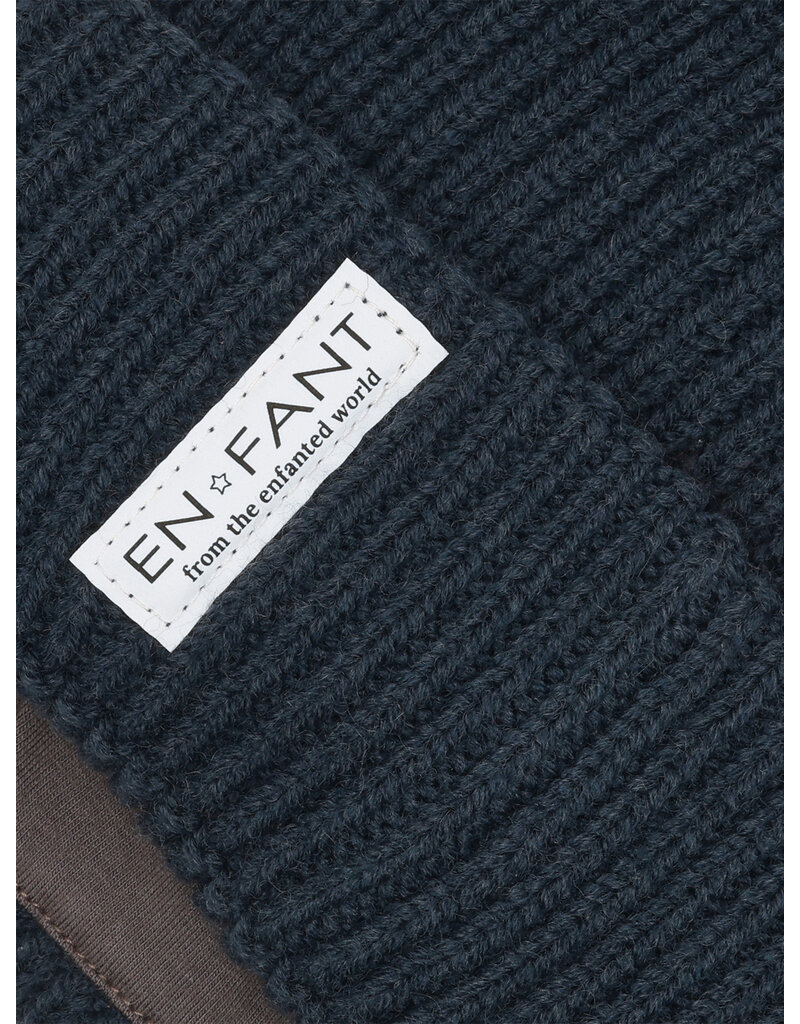 En Fant Beanie w. Lining Parisian Night