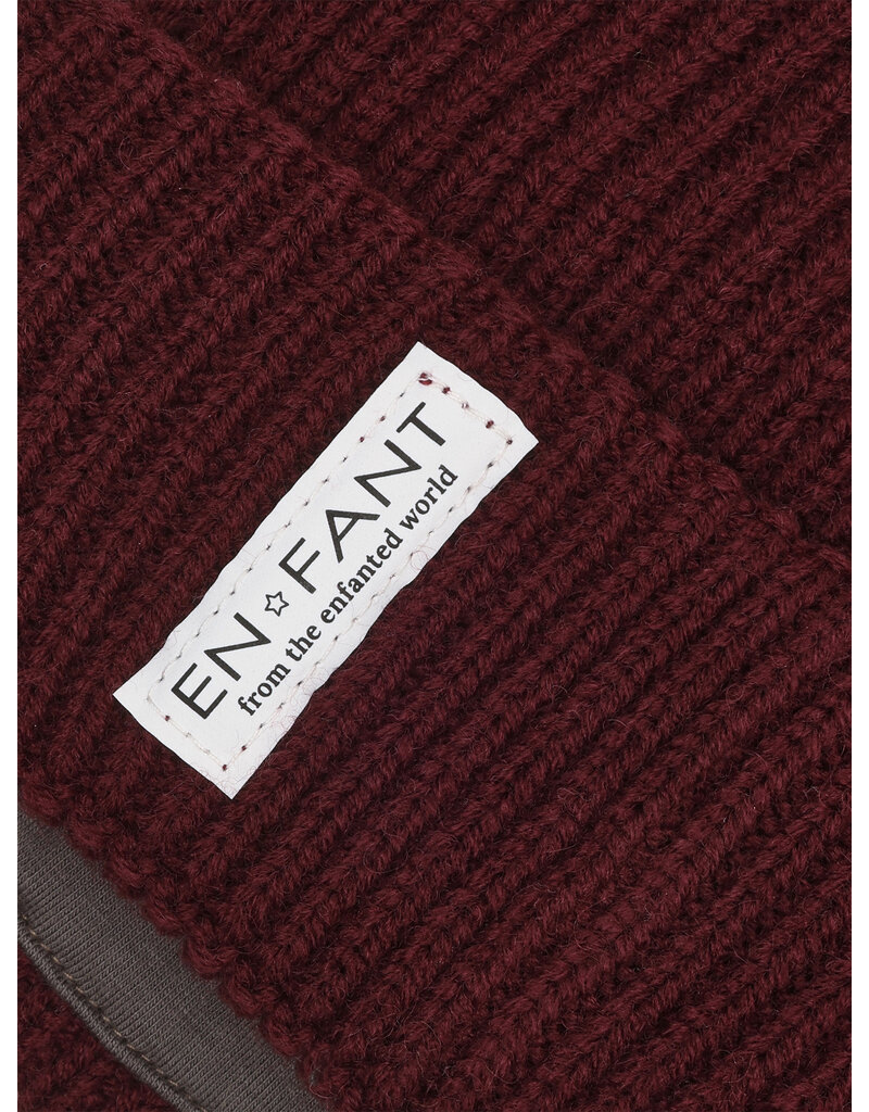 En Fant Beanie w. Lining Port Royale
