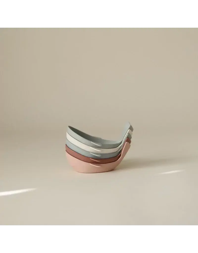 Mushie Whale Bath Stackers Original