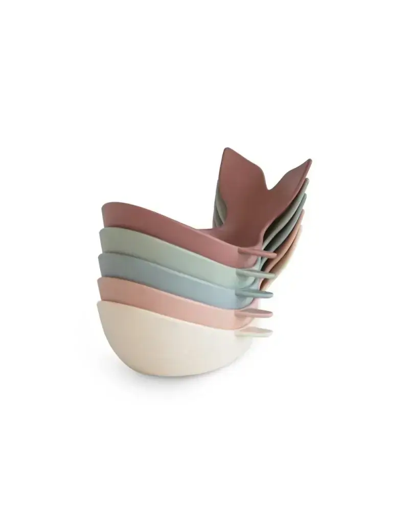 Mushie Whale Bath Stackers Original