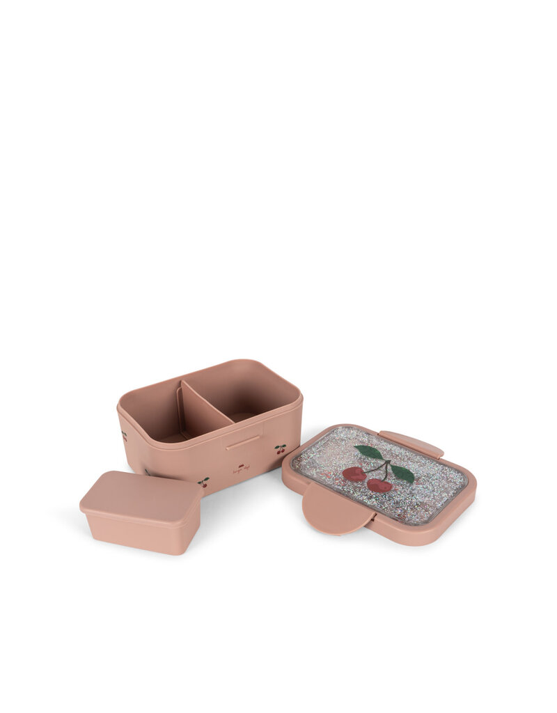 Konges Sløjd Glitter Lunch Box Cherry Blush