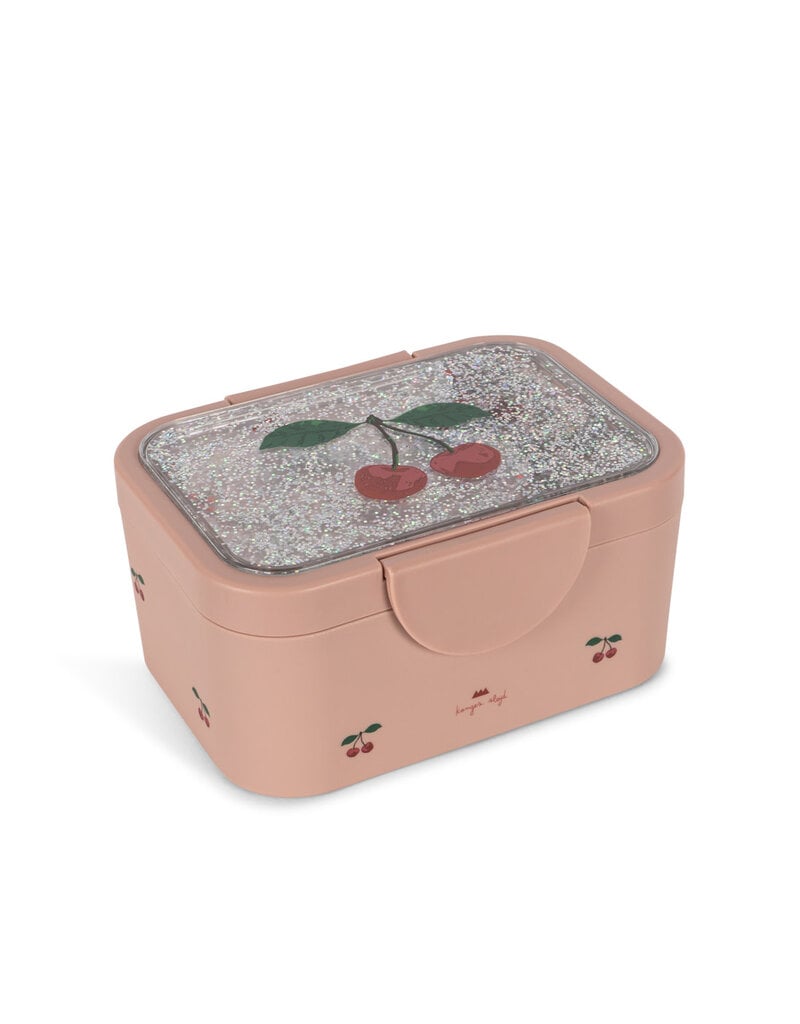 Konges Sløjd Glitter Lunch Box Cherry Blush