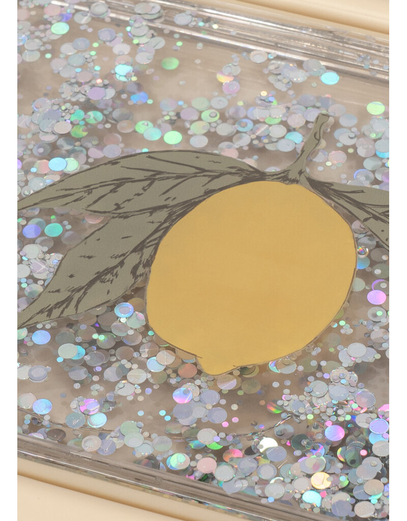 Konges Sløjd Glitter Lunch Box Lemon