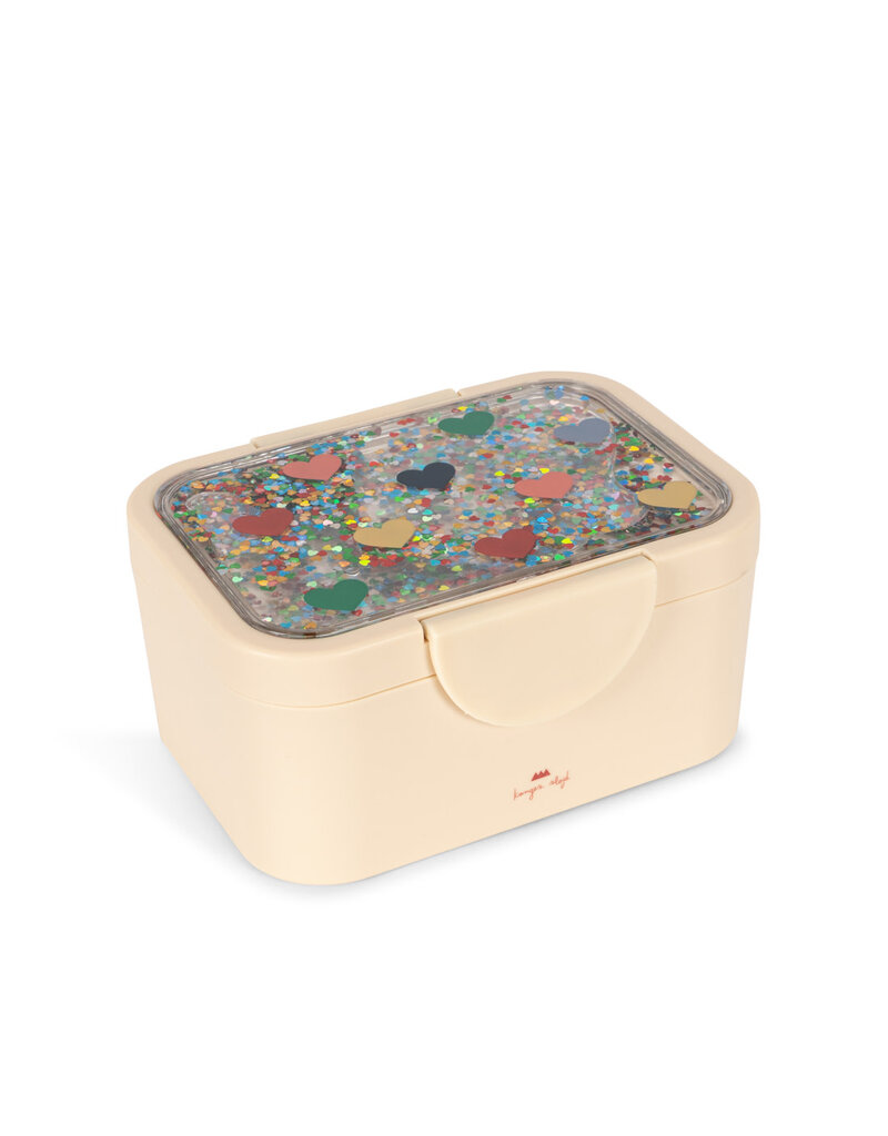 Konges Sløjd Glitter Lunch Box Bon Coeur Colore