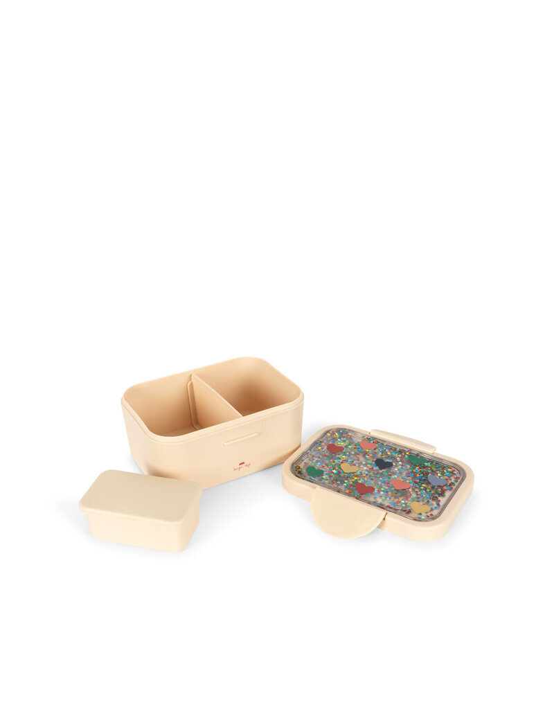 Konges Sløjd Glitter Lunch Box Bon Coeur Colore