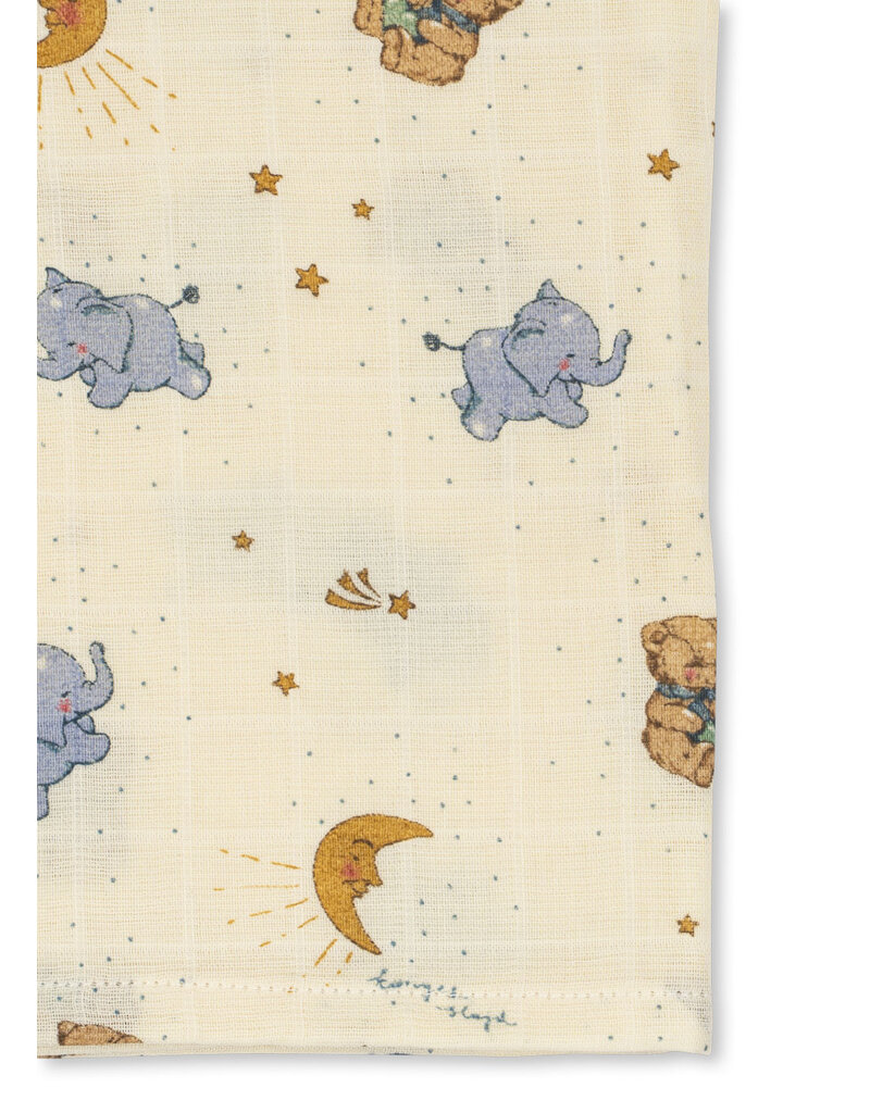 Konges Sløjd 3 Pack Muslin Cloth Cucciolo