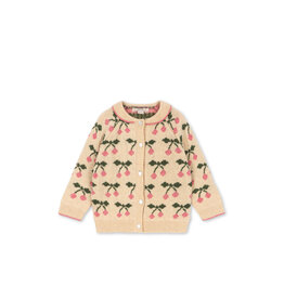 Konges Sløjd Belou Collar Cardigan Cherry