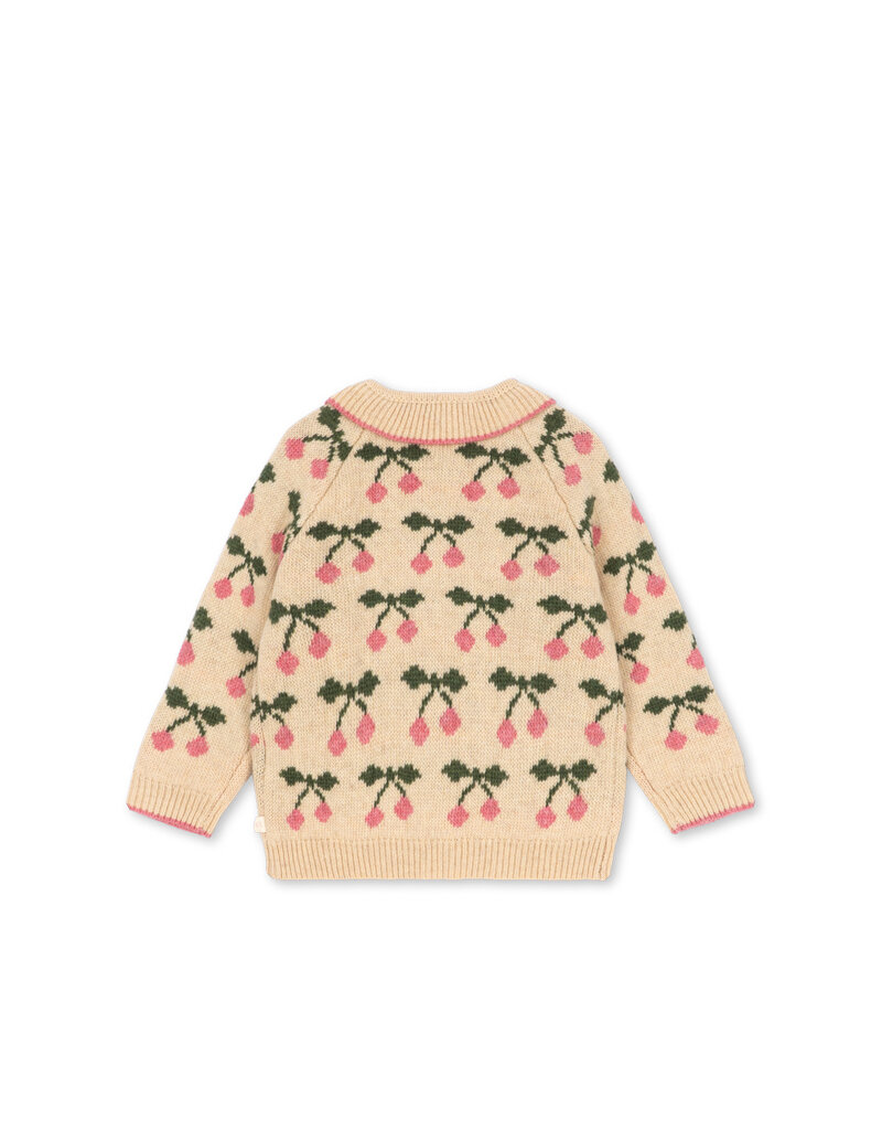 Konges Sløjd Belou Collar Cardigan Cherry