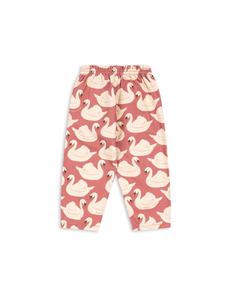 Konges Sløjd Mago Frill Pants Swan Rose