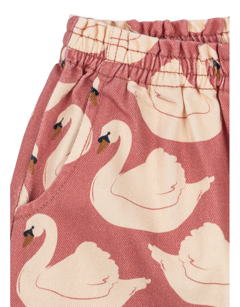 Konges Sløjd Mago Frill Pants Swan Rose