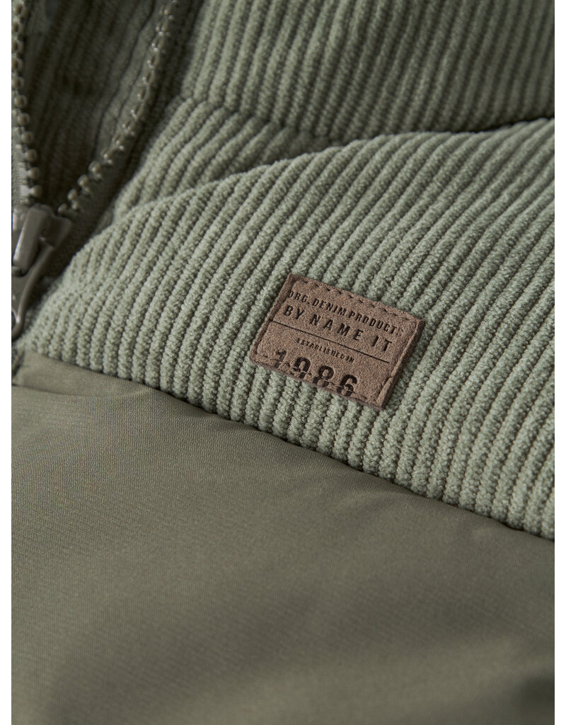 name it Maz Puffer Jacket Laurel Wreath