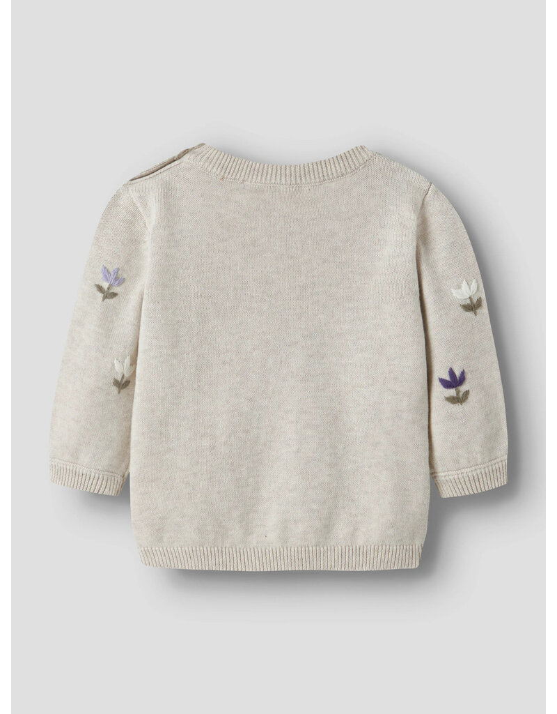 name it Faflow Knit Peyote Melange Flower