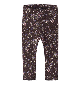 name it Oceana Legging Baby Chocolate Plum