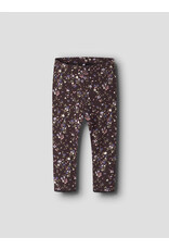 name it Oceana Legging Baby Chocolate Plum