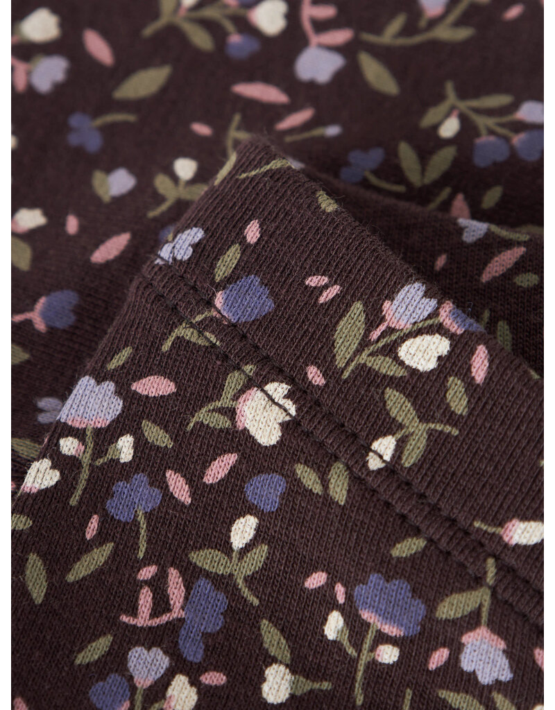 name it Oceana Legging Baby Chocolate Plum