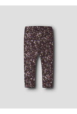name it Oceana Legging Baby Chocolate Plum