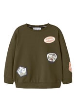 name it Mole Sweater Olive Night