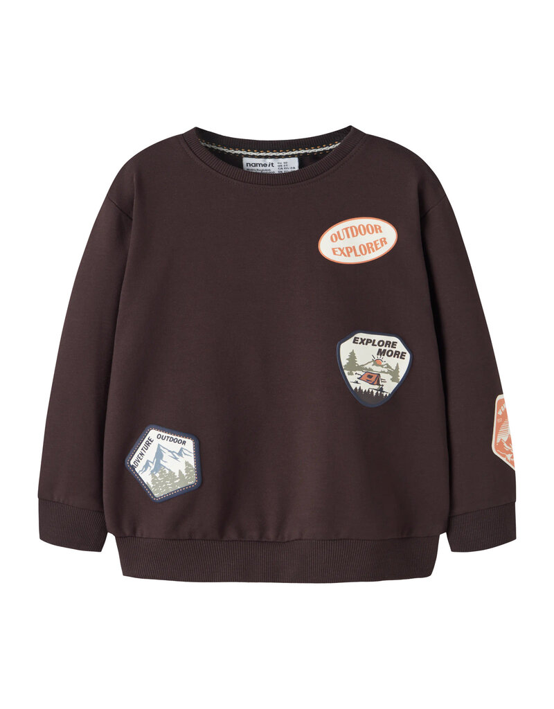 name it Mole Sweater Chocolate Plum