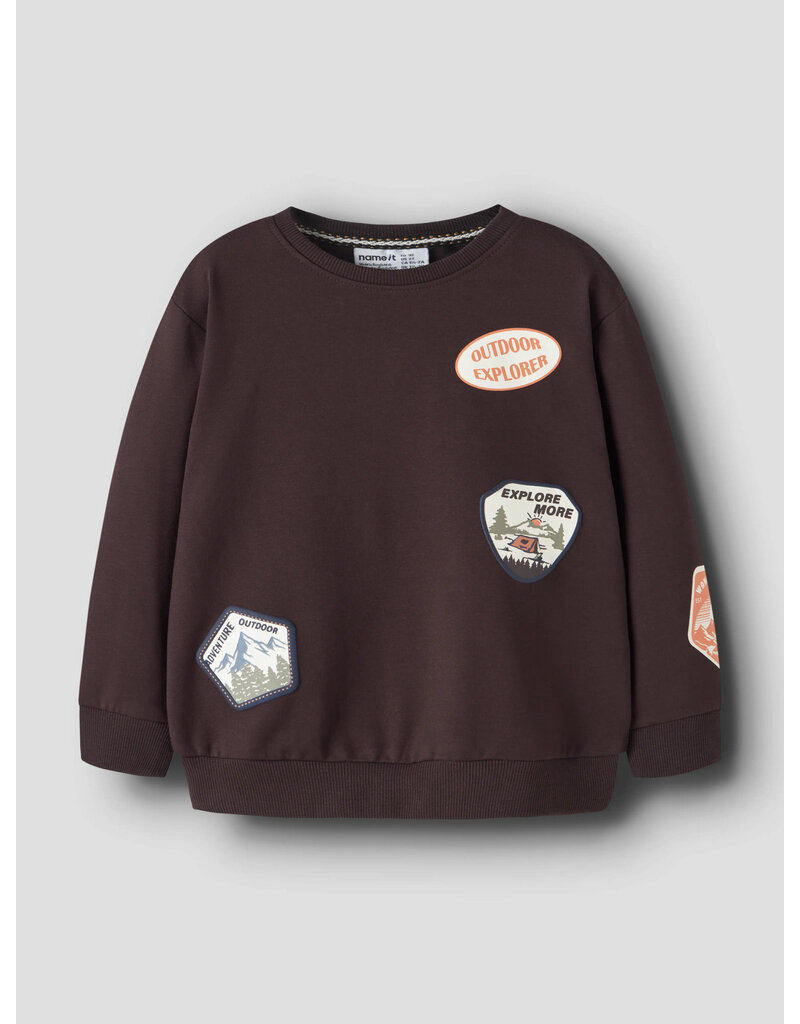 name it Mole Sweater Chocolate Plum