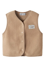 name it Mowe Teddy Vest Sesame