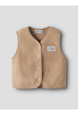 name it Mowe Teddy Vest Sesame
