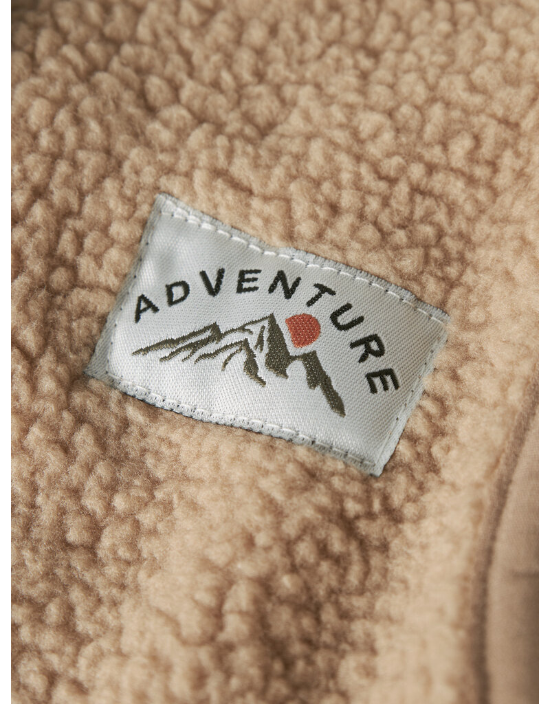 name it Mowe Teddy Vest Sesame