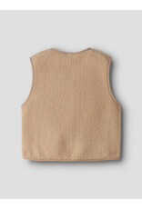 name it Mowe Teddy Vest Sesame