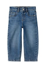 name it Bella Barrel Jeans Medium Blue Denim