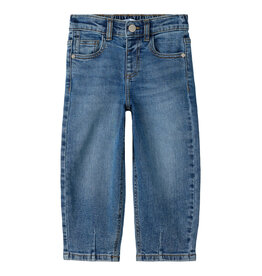 name it Bella Barrel Jeans Medium Blue Denim