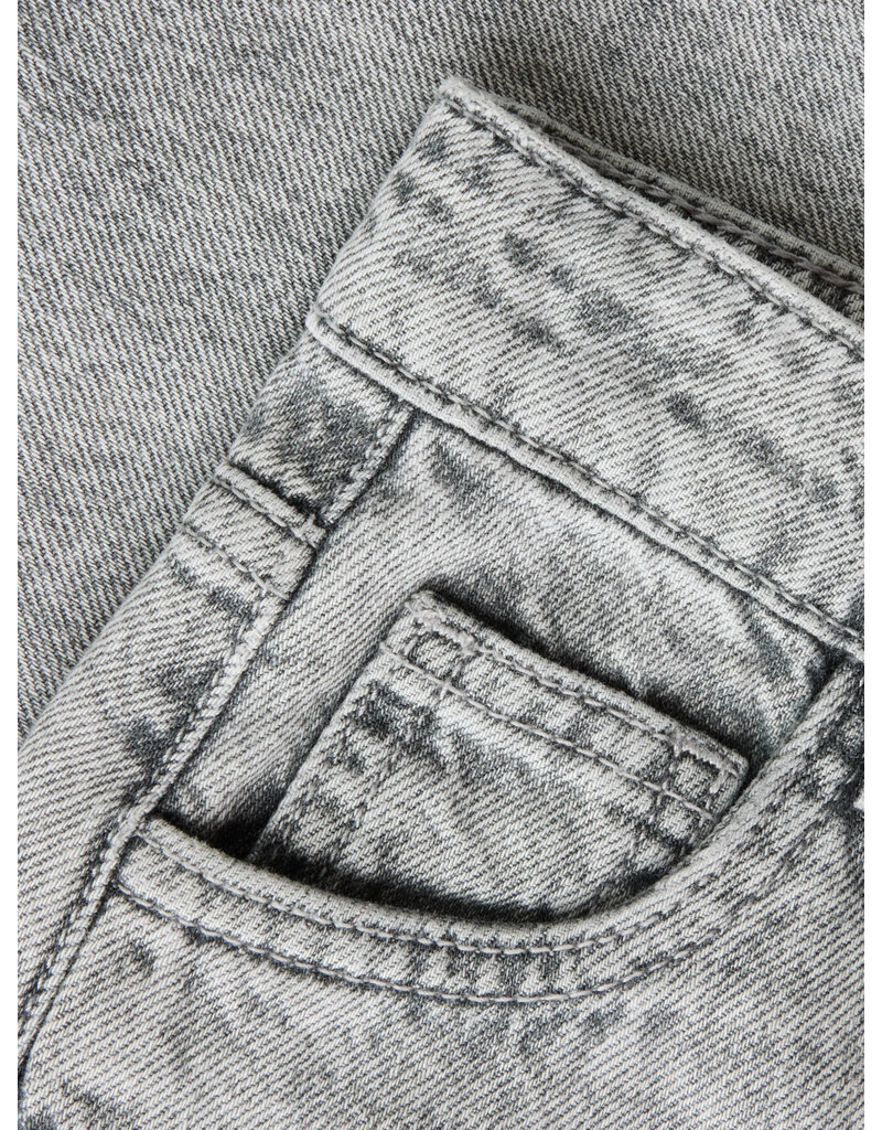 name it Bella Barrel Jeans Medium Grey