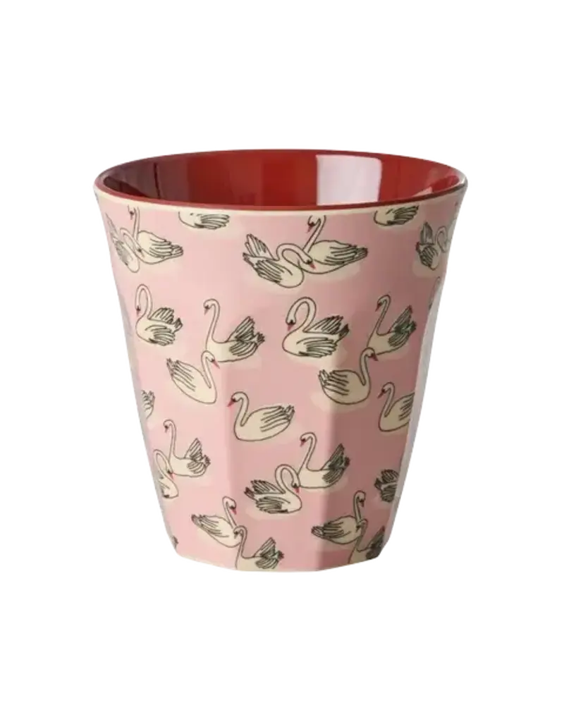 Rice Melamine Cup with Swan in Paris