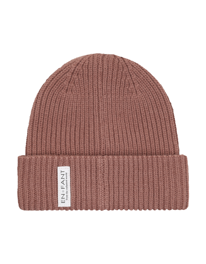 En Fant Beanie w. Lining Burlwood
