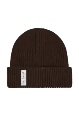 En Fant Beanie w. Lining Coffee Bean
