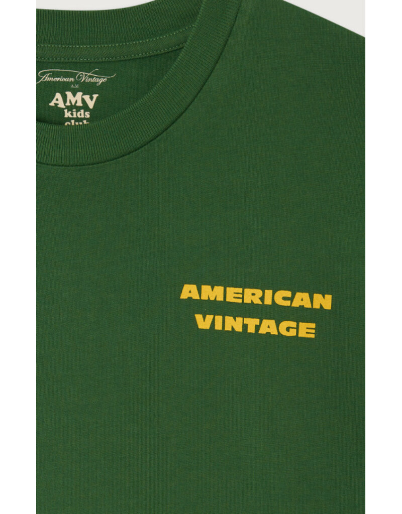 American Vintage Fizvalley T-Shirt Longsleeve Feuillage Vintage