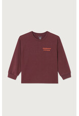 American Vintage Fizvalley T-Shirt Longsleeve Aubergine Vintage
