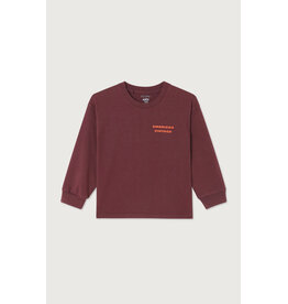 American Vintage Fizvalley T-Shirt Longsleeve Aubergine Vintage