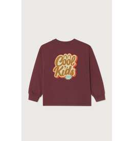 American Vintage Fizvalley T-Shirt Longsleeve Aubergine Vintage
