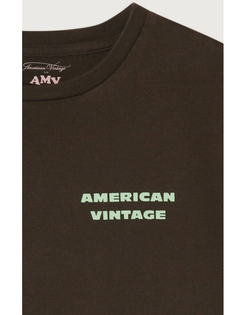 American Vintage Fizvalley T-Shirt Choco Vintage