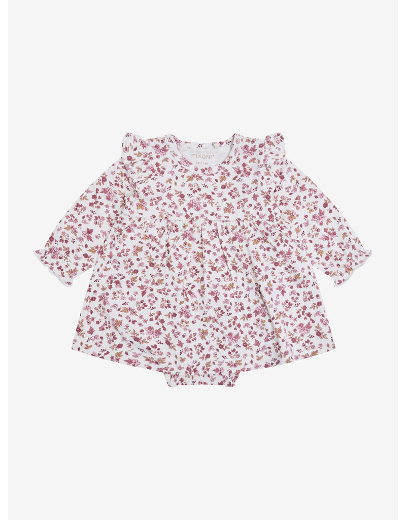 Fixoni Body Dress LS Nostalgia Rose